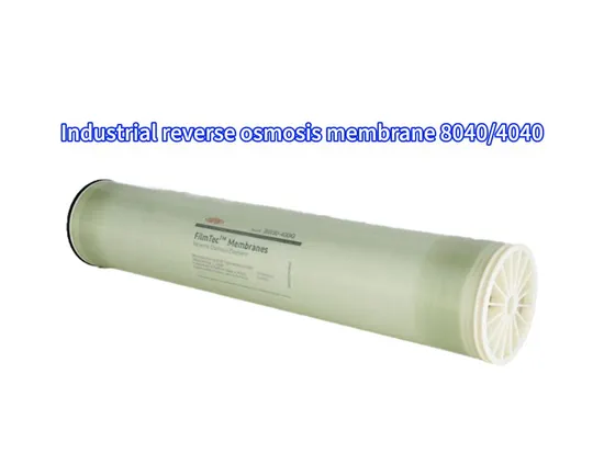 Industrial Water Purifier Reverse Osmosis 8040 RO Membrane Water Treatment Filter Plant 