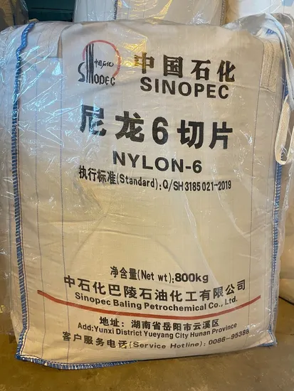 Sinopec Hot Sale Low Viscosity Modified Nylon 6 Chips 